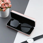 Square aluminium glasses case