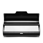 Clear plastic glasses case