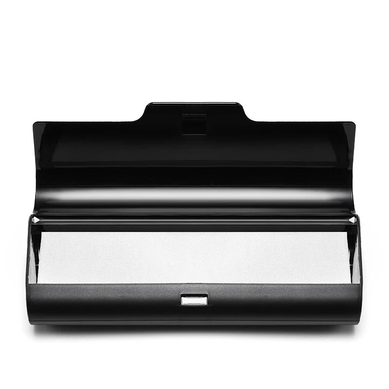Clear plastic glasses case