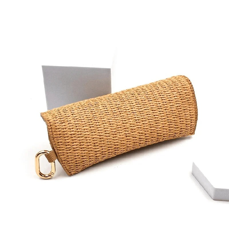 Straw glasses case