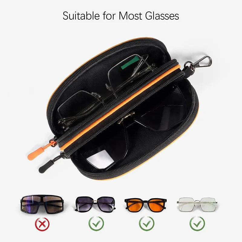 Double glasses case soft