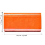 Double glasses case leather