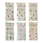 Cotton padded glasses case