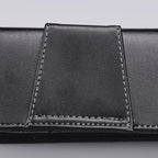 Leather glasses case for belt