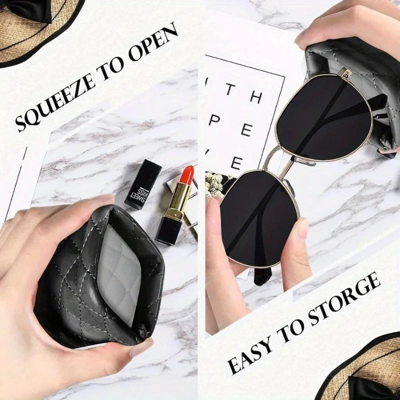 Soft padded glasses case