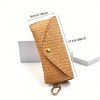 Straw glasses case