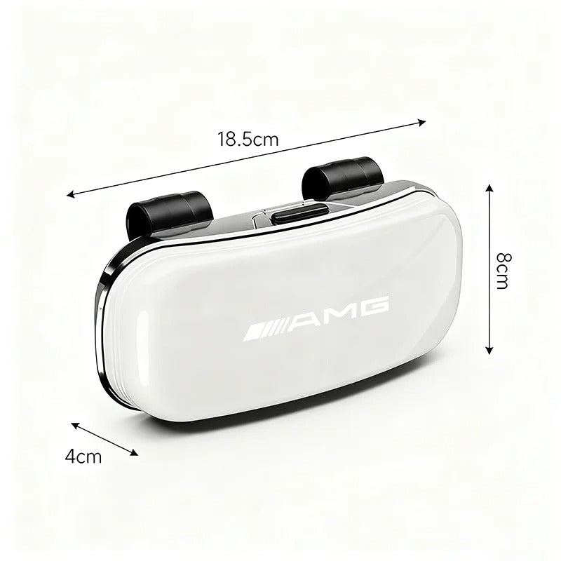 Mercedes car sun visor glasses case