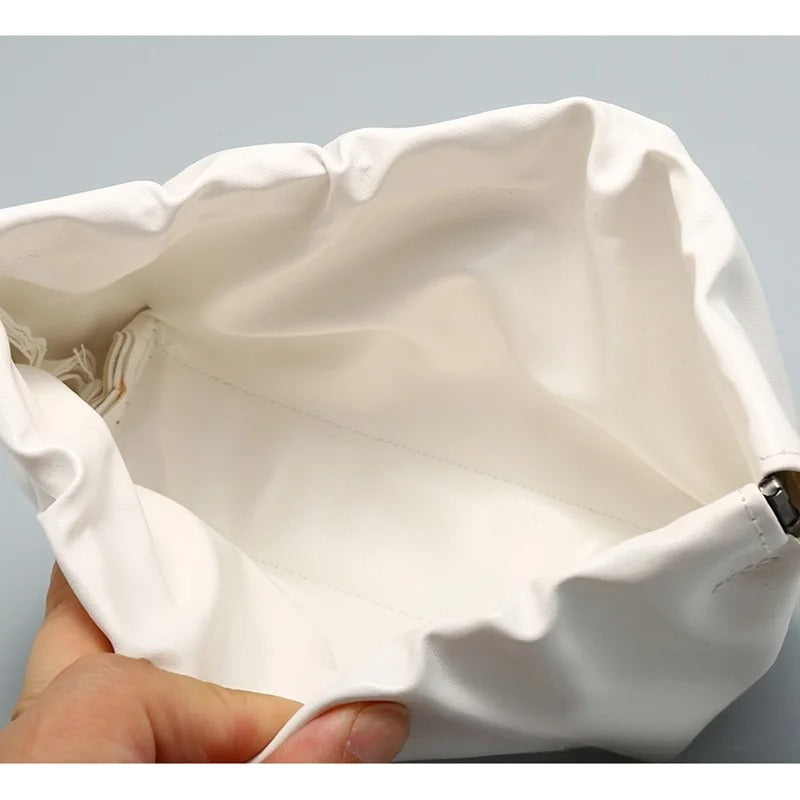 Leather pouch glasses case