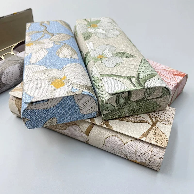 Chinese style hardshell glasses case