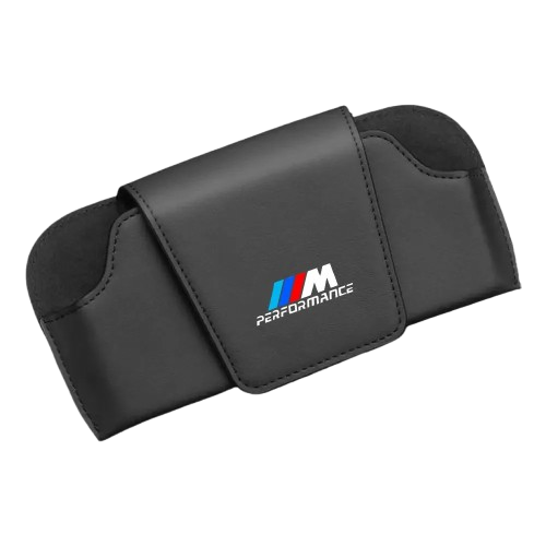 BMW car sun visor glasses case
