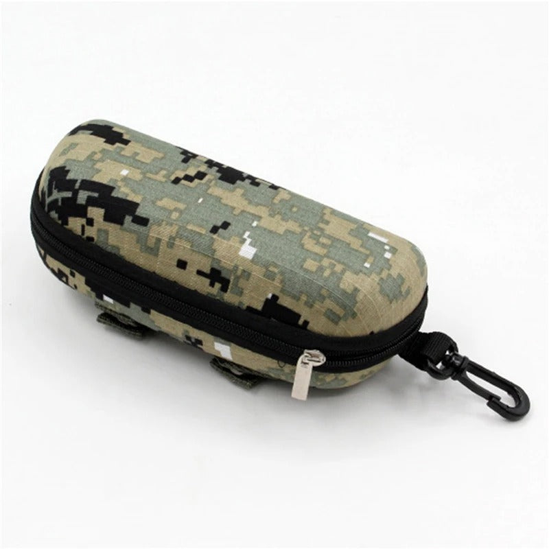 Camo glasses case