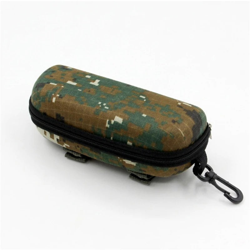 Camo glasses case