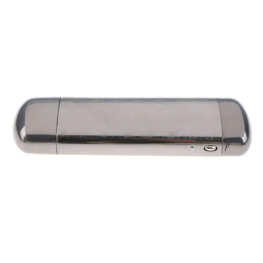 Slim aluminium glasses case